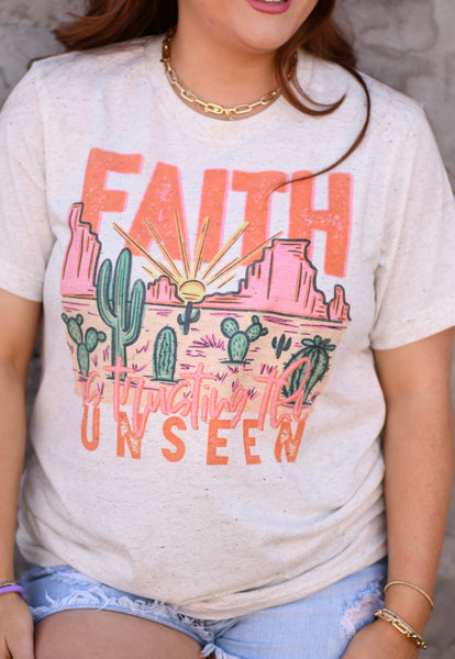 Faith Unseen tee