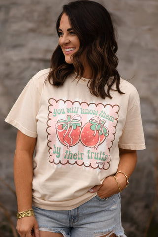 You Will Know Them By Their Fruits t-shirt