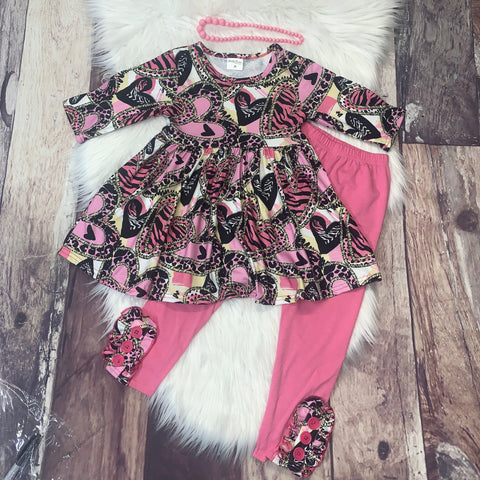 Wild Hearts Tunic & Pants Set