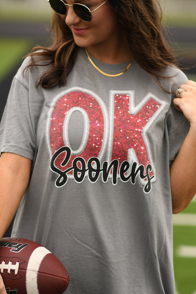 Sparkle Sooner Tee