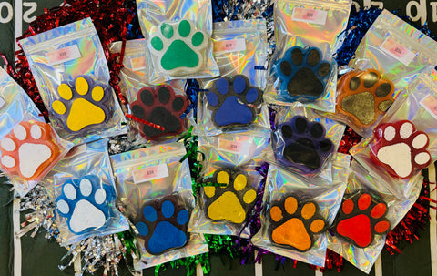 Paw Print custom color car freshies