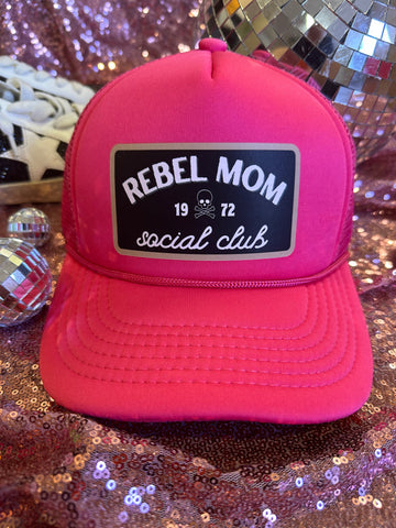 Rebel Mom Social Club Trucker Hat