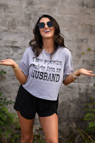 Separation Anxiety Crop/Tee