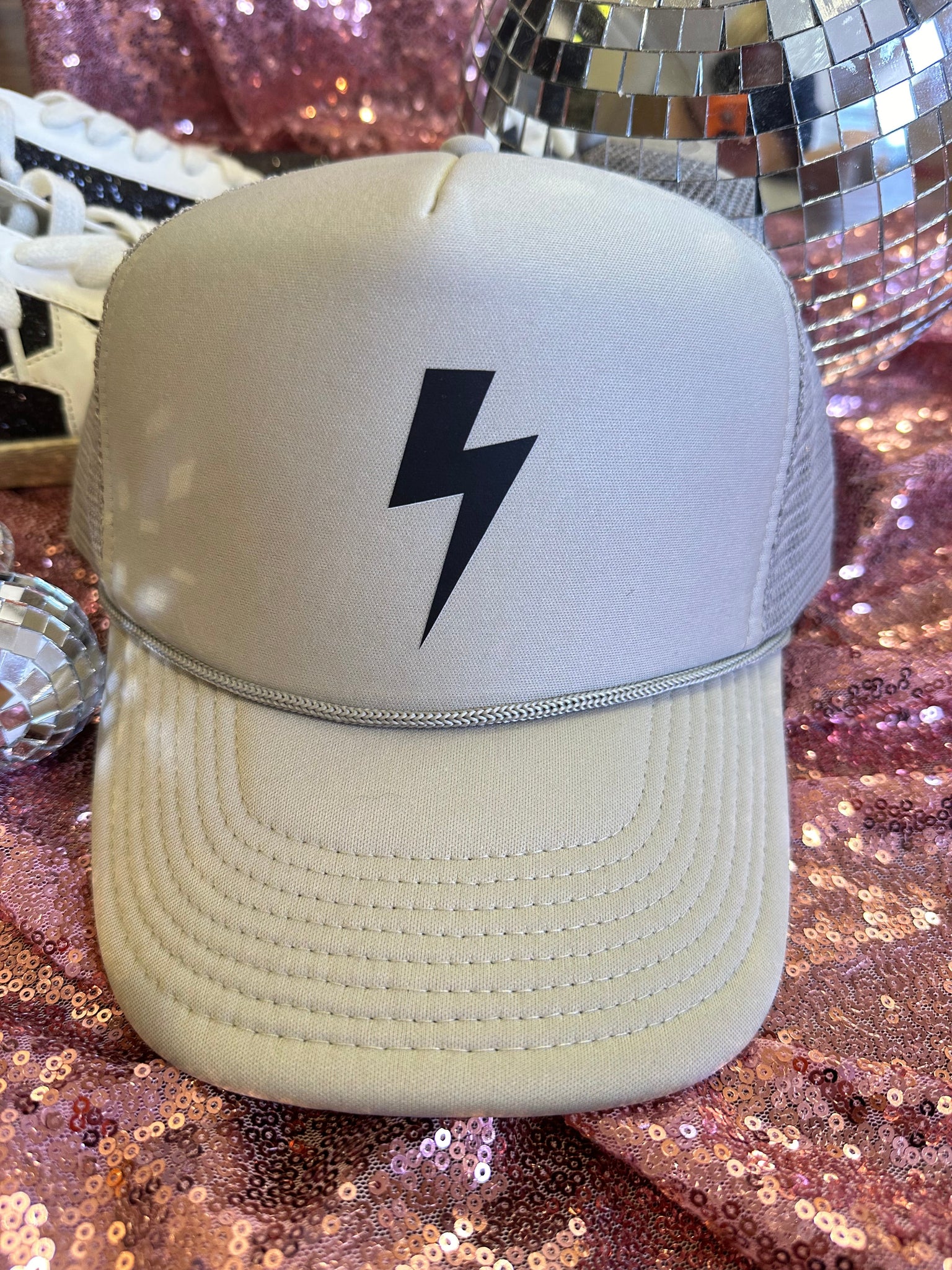 RTS Grey Bolt Trucker Hat