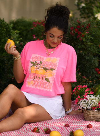 Easy Peasy Lemon Squeezy Tee