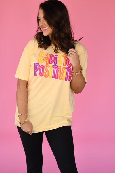 Radiate Positivity tee