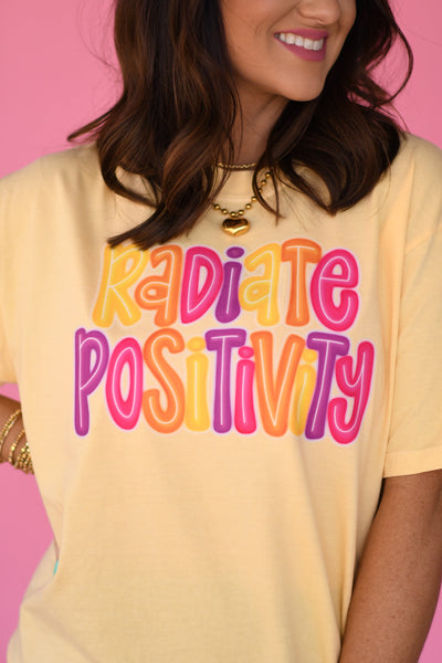 Radiate Positivity tee