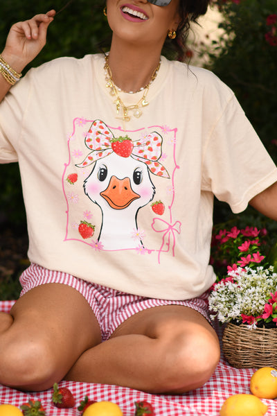 Strawberry Goose Tee