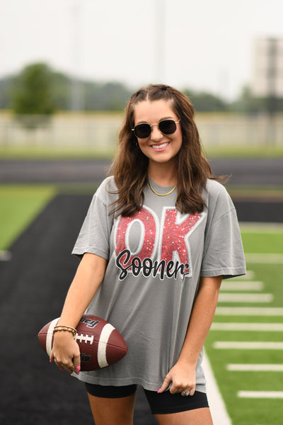 Sparkle Sooner Tee