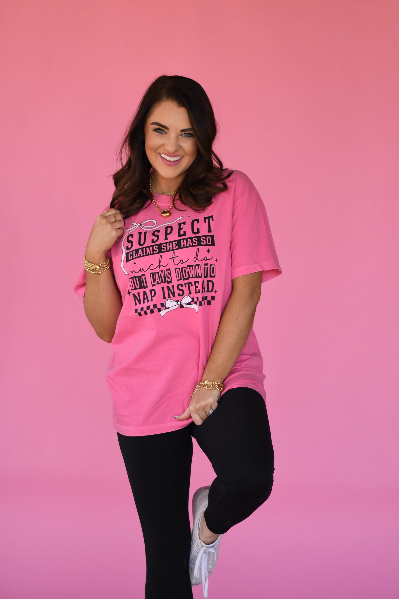 Suspect Claims She Has A Lot To Do Tee