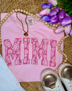 Pink Floral Mimi Tee