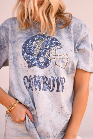 Cowboys Glitter Tee