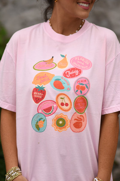 Fruit Stickers Tee