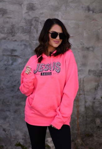 Jesus Saves Romans 10:9-10 Hoodie