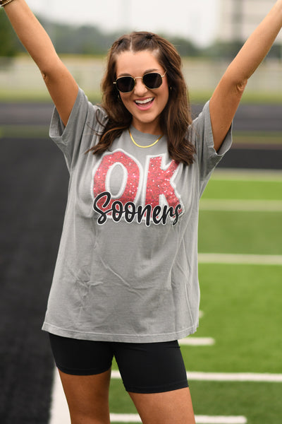 Sparkle Sooner Tee