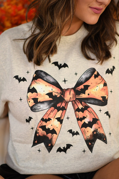 Bow & bats tee