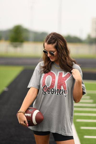 Sparkle Sooner Tee