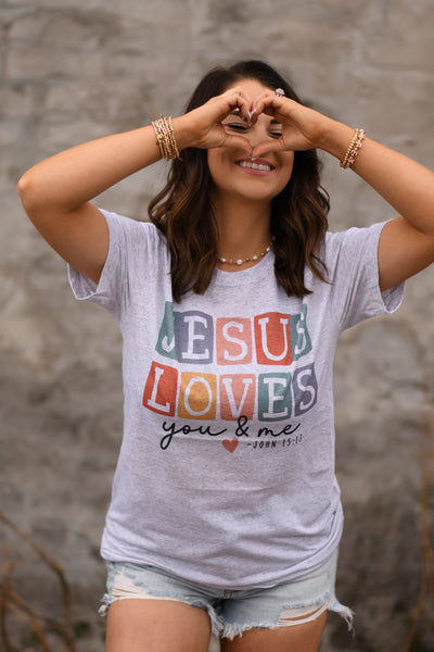 Jesus Love You & Me tee