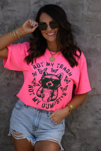 Not My Trash Not My Dumpster Tee