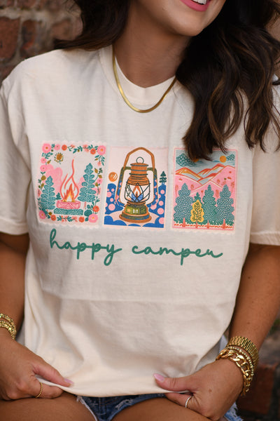 HAPPY CAMPER STAMPS TEE