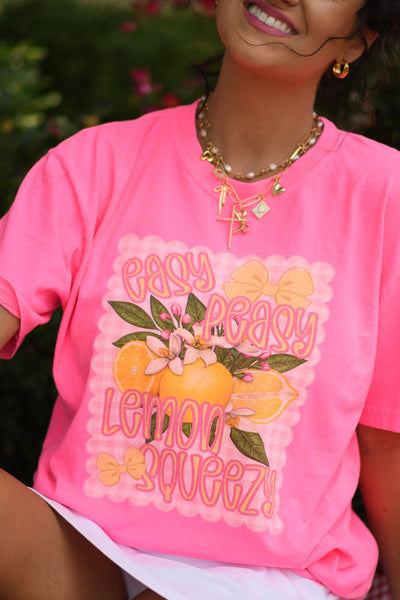 Easy Peasy Lemon Squeezy Tee