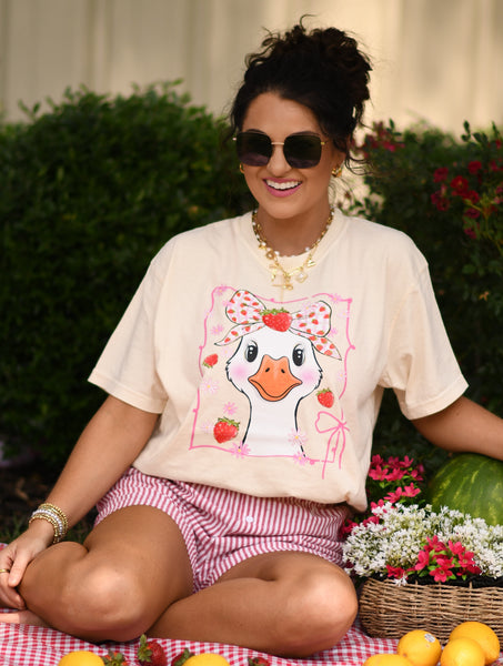 Strawberry Goose Tee