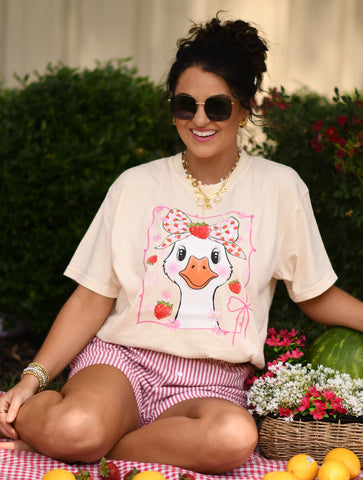 Strawberry Goose Tee