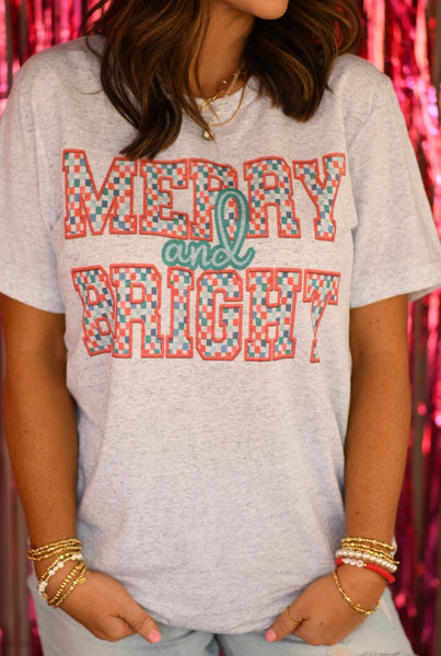 Merry & Bright tee