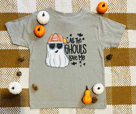 All The Ghouls Love Me Boys Tee