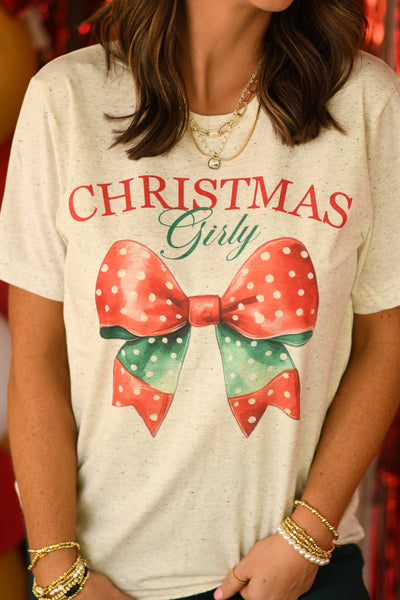 Christmas Girly tee