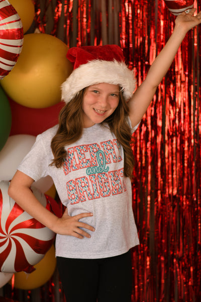 Merry & Bright tee