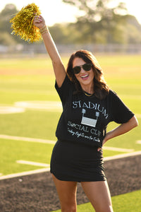 Stadium Social Club--Friday Nights are for Football tee