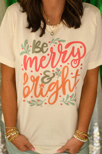 Be Merry & Bright tee