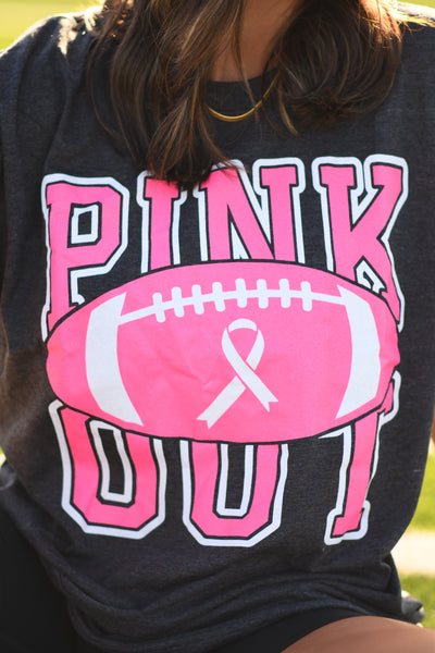 Pink Out breast cancer awareness tee