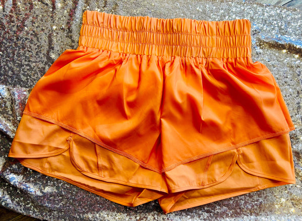 RTS Orange School Spirit Shorts