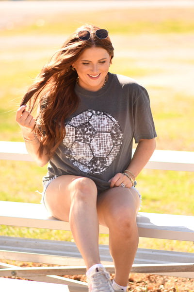 Disco Soccer Ball tee