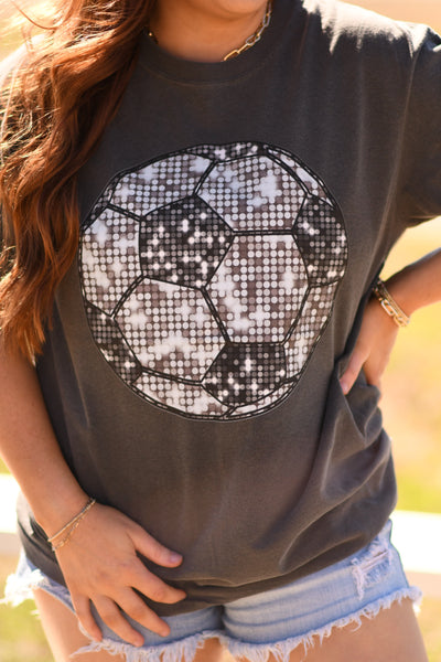 Disco Soccer Ball tee