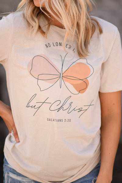 No Longer I, but Christ (Galatians 2:20) tee