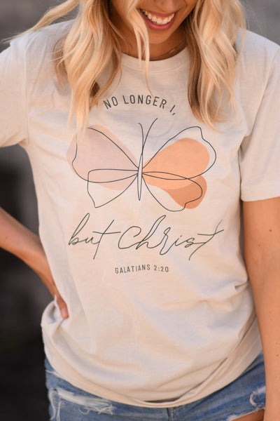 No Longer I, but Christ (Galatians 2:20) tee