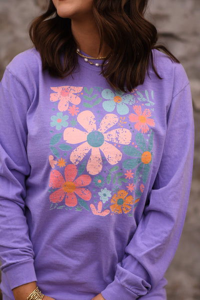 Flower Power Long Sleeve tee