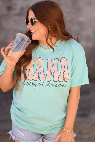 MAMA: fueled by coffee & chaos tee