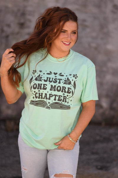 Just One More Chapter tee