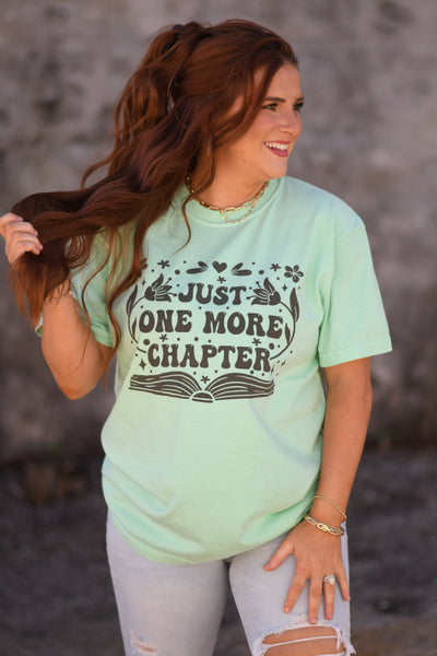 Just One More Chapter tee