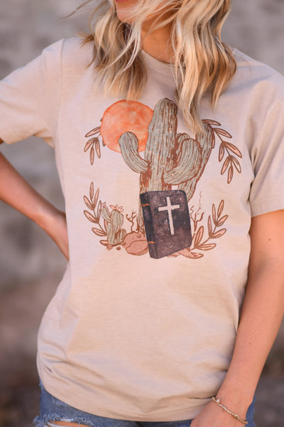 Cactus & Cross tee