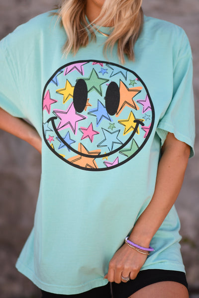 Starry Smiley tee