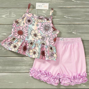 Pete & Lucy Summer Floral Shorts Set