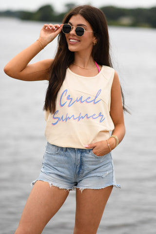 Cruel Summer tank