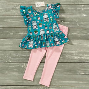 Pete & Lucy 2 Piece Pants Set