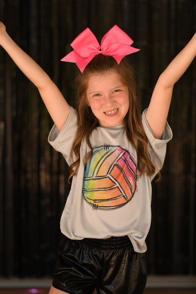 Rainbow Volleyball tee