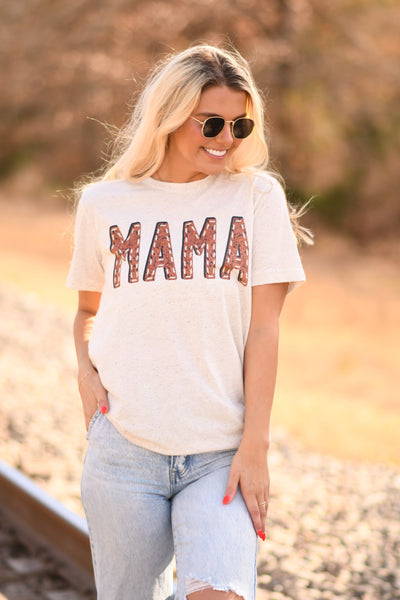 Stitched Mama tee